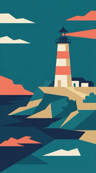 Example of the Flat Vector Scene style