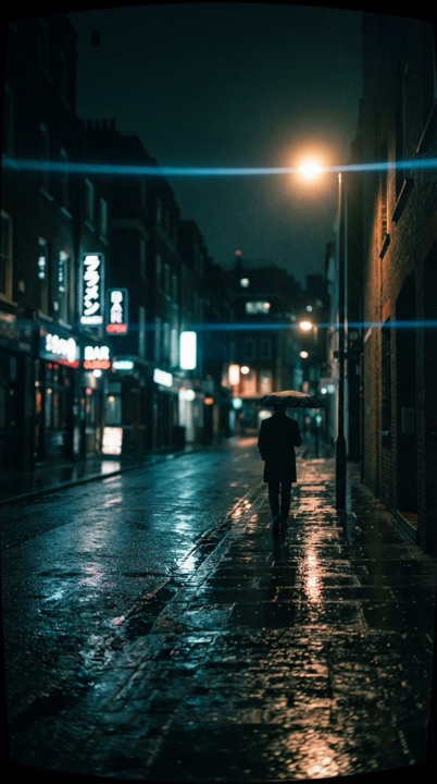 Example of the Anamorphic Lens Flare style
