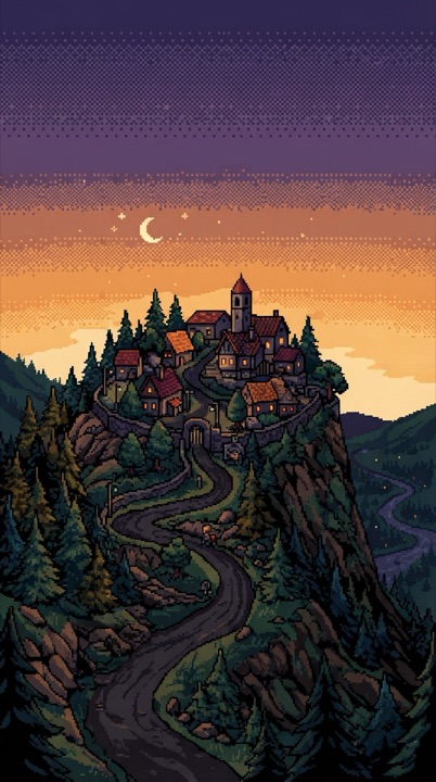 Example of the 16-Bit Pixel Art style